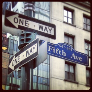 One way on 5th Ave || Tim Wullbrandt