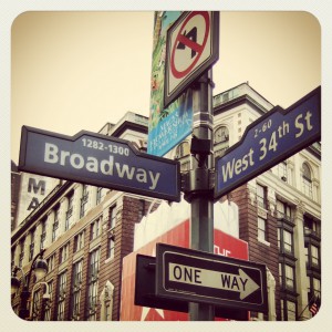 There is only one way on Broadway || Tim Wullbrandt